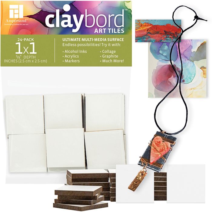 Claybord art tiles