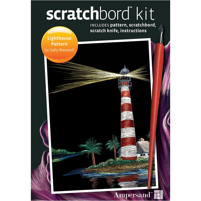Scratchbord Project Kit: Lighthouse