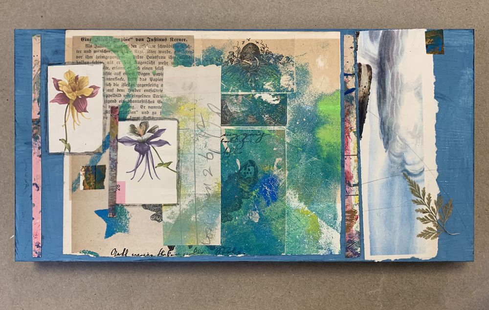 6x12, mixed media on Woodpanel