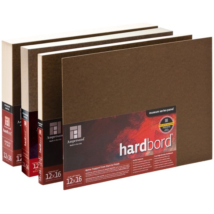 Hardbord art surface products