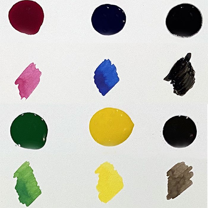 Scratchboard Art Panel inks